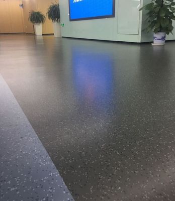 500x500mm Rubber Indoor Flooring High Abrasion Resistance