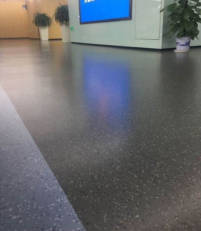 500x500mm Rubber Indoor Flooring High Abrasion Resistance